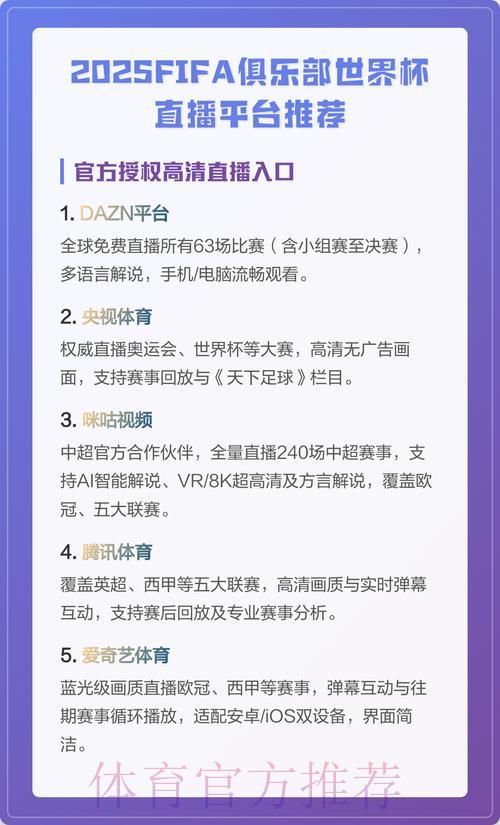 免费观看世界杯直播的最佳在线平台推荐
