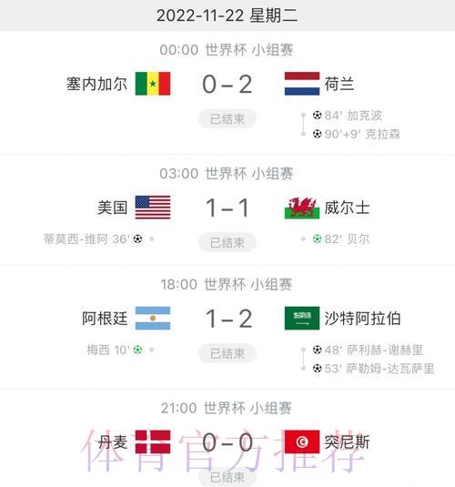 世界杯实时比分查询入口